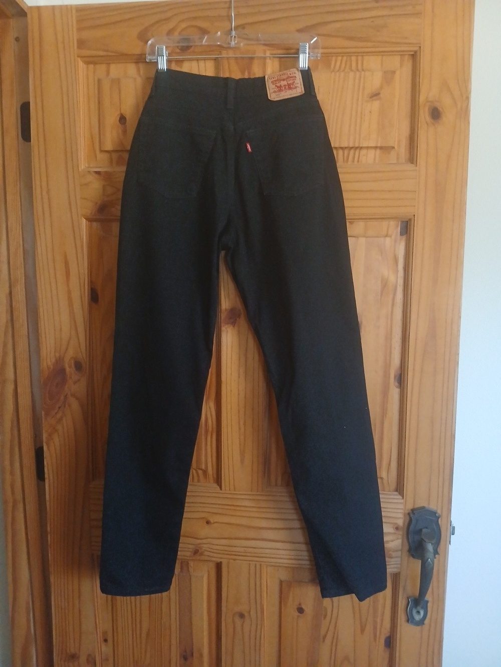 Levi's Women's Classic Slim Tapered 512 Black Jeans